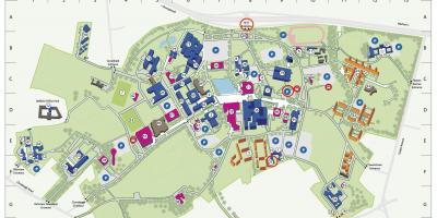 Dublin high school campus kaart