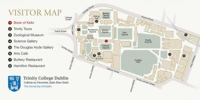 Kaart van Trinity College